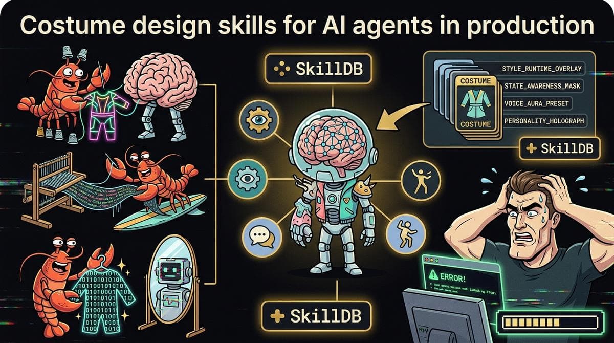 Costume design skills for AI agents in production