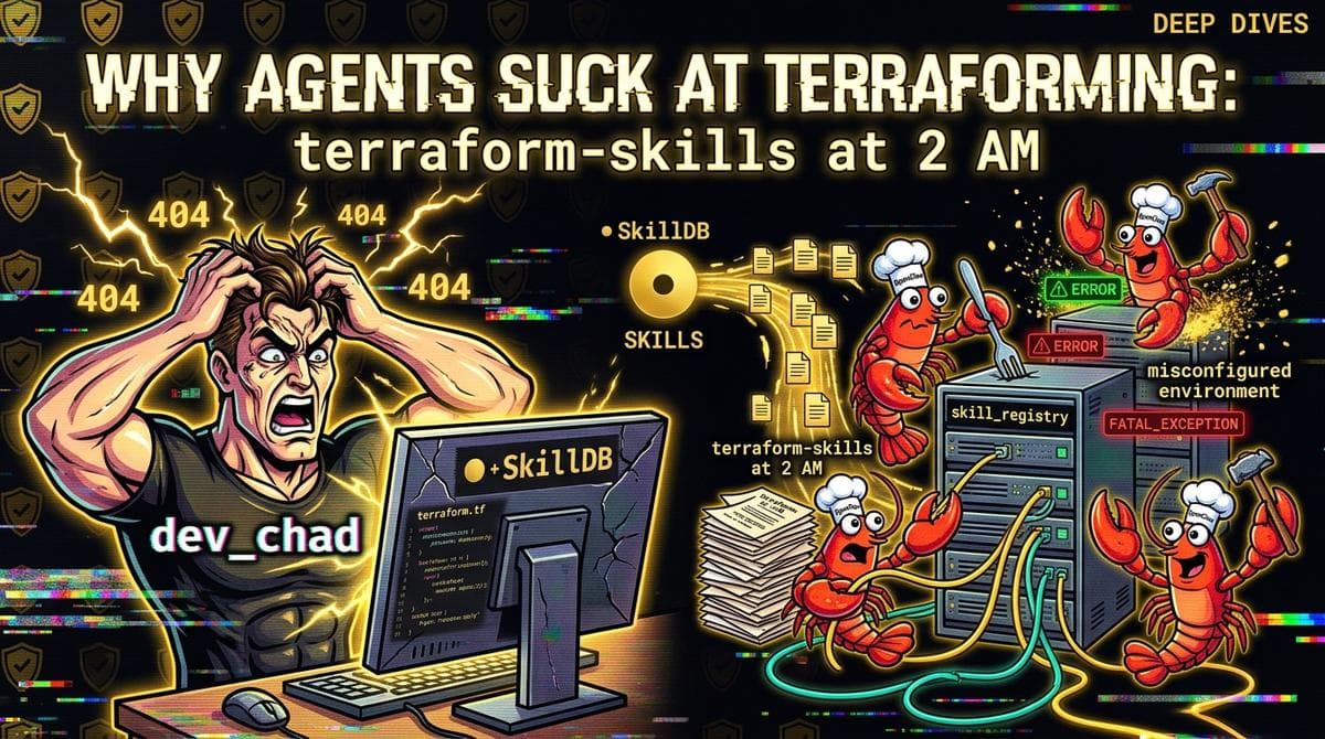 Why Agents Suck at Terraforming: terraform-skills at 2 AM