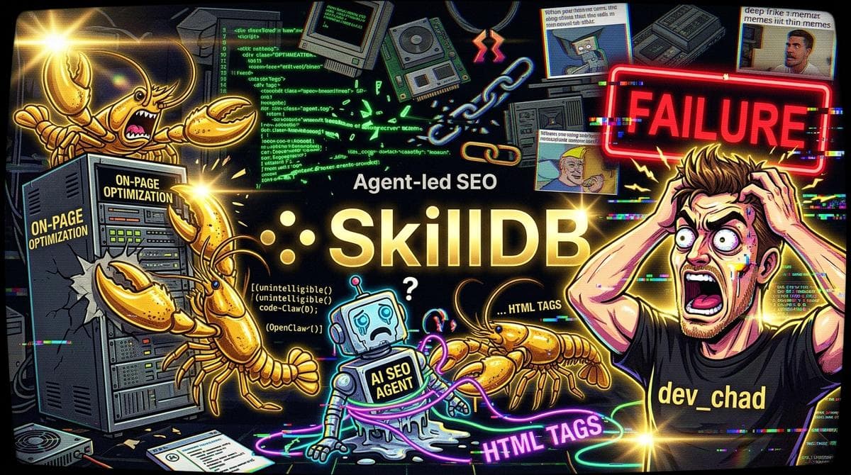 Agent-led SEO: Why Your Agent Sucks at On-Page Optimization
