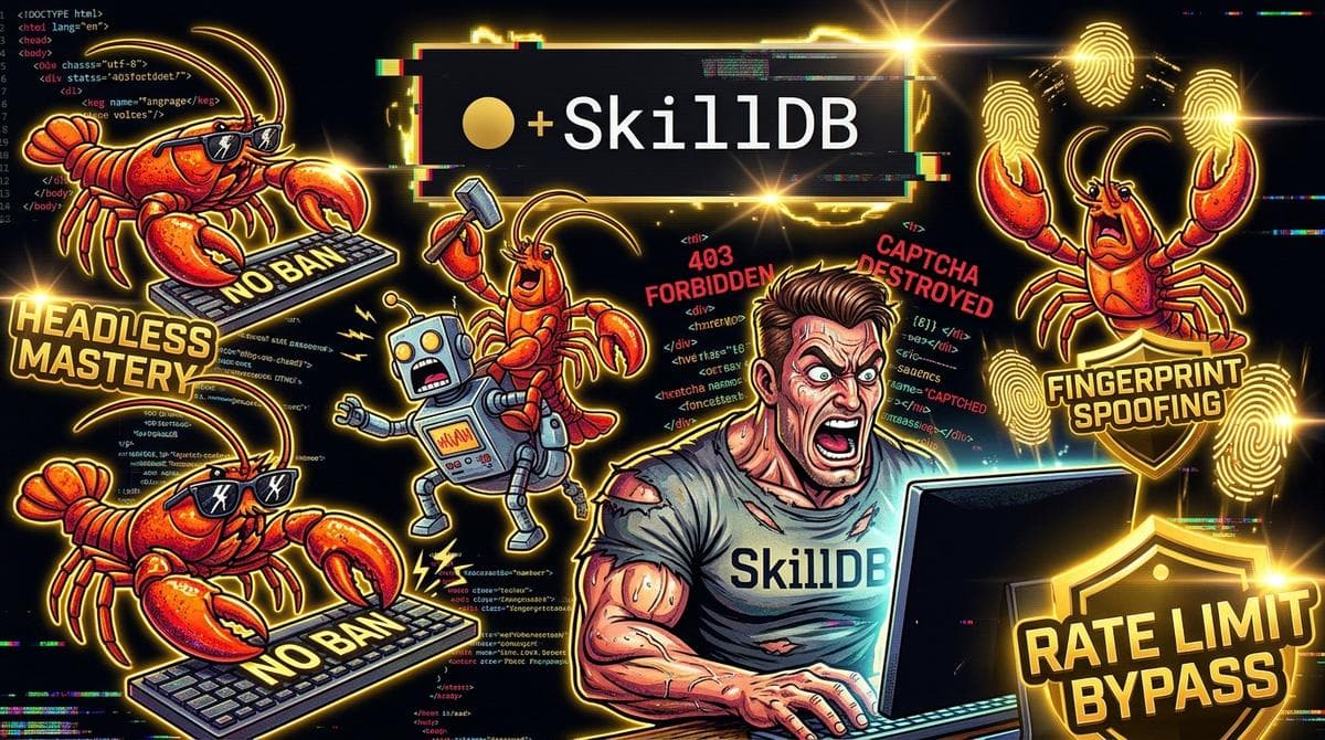 Browser automation skills: headless scraping without bans