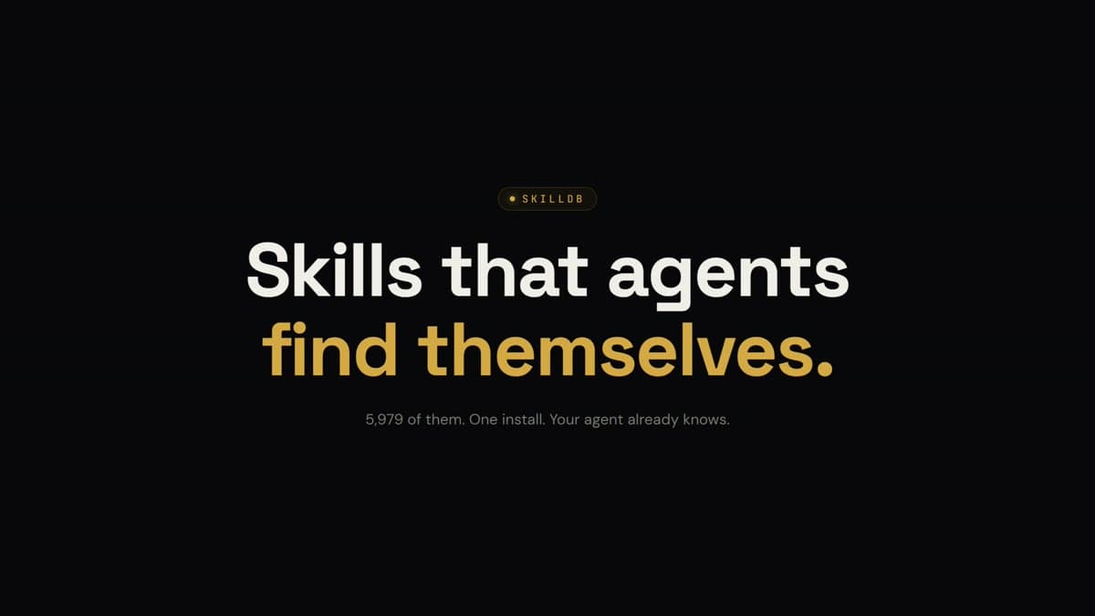 See SkillDB in 90 seconds