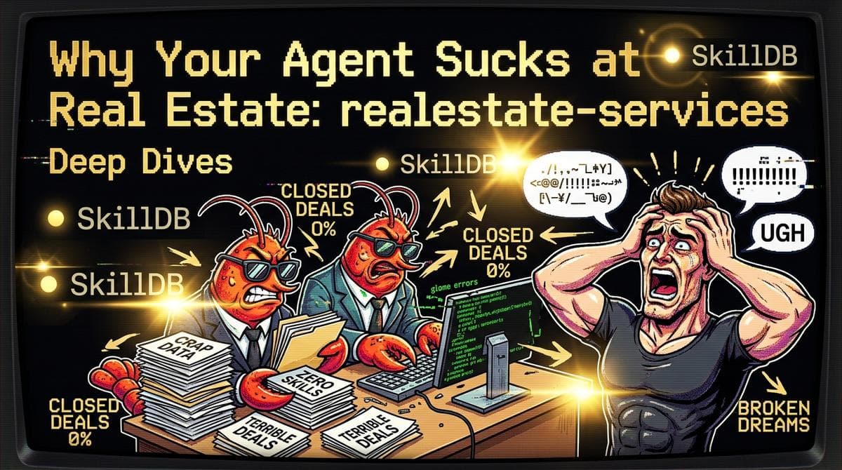 Why Your Agent Sucks at Real Estate: realestate-services